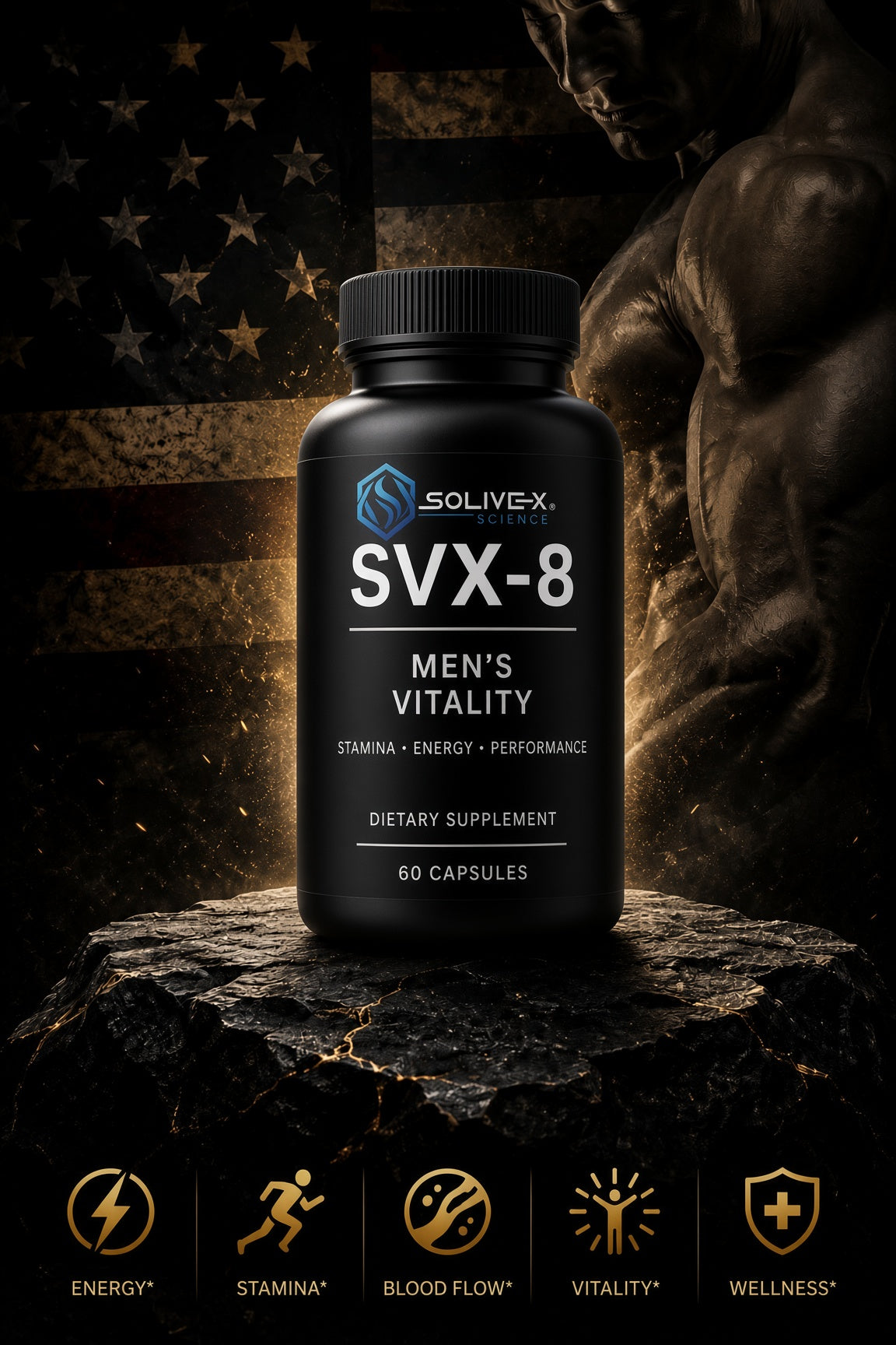 Solivex® Science SVX-8 - Men's Vitality